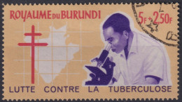 1965 Burundi, Mi:BI 139, Sn:BI B11, Yt:BI 120, Kampf Gegen Tuberkulose / Fight Against Tuberculosis - Usati