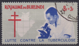 1965 Burundi, Mi:BI 140, Sn:BI B12, Yt:BI 121, Kampf Gegen Tuberkulose / Fight Against Tuberculosis - Used Stamps