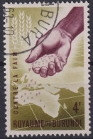 1963 Burundi, Mi:BI 48A, Sn:BI 42, Yt:BI 49, Freedom From Hunger / Freiheit Vom Hunger - Usati