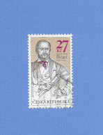 CZECH REPUBLIC 2018  Gestempelt°Used  MiNr. 1005  "Frantisek Ladislav Rieger / Politiker" - Gebraucht