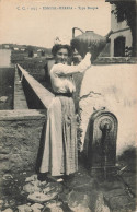 Eskual Herria * N°1055 éditeur C.C. * Type Basque * Femme Coiffe Costume - Autres & Non Classés