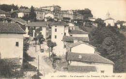 Cambo Les Bains * Vue D'ensemble , Les Terrasses Et L'église Du Village - Cambo-les-Bains