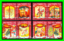 SAN MARINO ( EUROPA ) SELLOS AÑO 1996 NAVIDAD - Usati