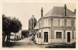 Monein * Rue , Poste Et église Du Village - Andere & Zonder Classificatie