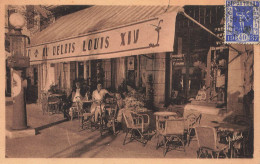 Béhobie * Café AU RELAIS DE LOUIS XIV , Terrasse Du Bar * Pompe à Essence - Béhobie
