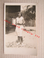 Serbia / Subotica - Famous Tennis Player Lila Šreger ( 30's ) / Real Photo - Personalidades Deportivas