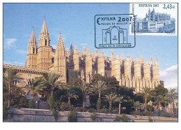 España Spain 2007 - Exfilna 2007 Palma De Mallorca Carte Maximum - Tarjetas Máxima