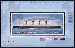 Canada (Scott No.2535 - Titanic) [**] SS - Neufs