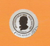 CZECH REPUBLIC 2014  Gestempelt°Used  MiNr. 829 "Runde Personalisierte Marke / Personalized Stamp 01" - Oblitérés