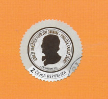 CZECH REPUBLIC 2014  Gestempelt°Used  MiNr. 829 "Runde Personalisierte Marke / Personalized Stamp 02" - Used Stamps