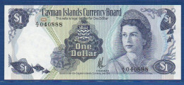 CAYMAN ISLANDS - P. 5a –  1 Dollar L.1974 AUNC, S/n A/3 040888 - Islas Caimán