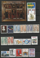 MONACO ANNEE COMPLETE 2000 Vendue à 75 % De La Valeur Faciale N° 2230 à 2294 Neufs ** (MNH) TB - Full Years