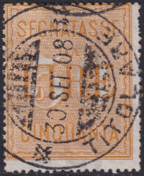 Italy 1903 Sc J22 Italia Sa S31 Postage Due Used Small Thin - Postage Due