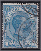 Italy 1884 Sc Q2 Italia Sa Pacchi 2 Parcel Post Used Some Paper Adhesion - Pacchi Postali