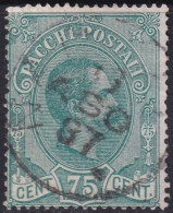 Italy 1884 Sc Q4 Italia Sa Pacchi 4 Parcel Post Used Napoli Cancel - Paquetes Postales