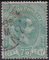 Italy 1884 Sc Q4 Italia Sa Pacchi 4 Parcel Post Used - Paketmarken