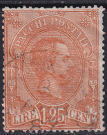 Italy 1884 Sc Q5 Italia Sa Pacchi 5 Parcel Post Used - Colis-postaux