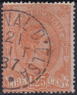 Italy 1884 Sc Q5 Italia Sa Pacchi 5 Parcel Post Used Val D'Elsa Cancel - Postpaketten