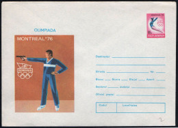 ROMANIA 1976 - OLYMPIC GAMES MONTREAL 1976 - STATIONARY: SHOOTING - MINT - G - Tiro (armi)