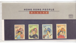 Hong Kong GPO Presentation Pack Hong Kong People 1989 MNH XX - Ungebraucht