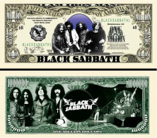 !!! USA - FANTASY NOTE -   BLACK  SABBATH   BAND , 2021 - UNC - Autres & Non Classés