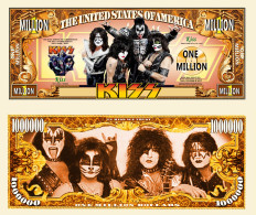 !!! USA - FANTASY NOTE -   KISS   BAND , 2021 - UNC - Autres & Non Classés