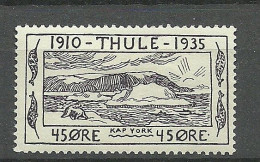 DENMARK THULE 1935/36 Michel 5 * - Thule