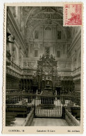 Spain 1940's RPPC Postcard Córdoba - Catedral E Coro; Scott 665 - 10c. El Cid - Córdoba