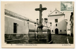 Spain 1940's RPPC Postcard Córdoba - Cristo De Los Faroles; Scott 666A - 15c. El Cid - Córdoba