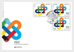 Portugal, Azores , Madeira.2023.Europa CEPT.Peace – The Highest Value Of Humanity.FDC . - 2023