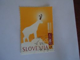 SLOVENIA USED  STAMPS  ANIMALS EUROPA 1997 - 1997