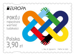 Poland Polen Pologne 2023 Europa CEPT Peace To Ukraine Stamp Mint - 2023