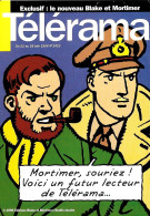 [MD7558] CPM - TELERAMA - BLAKE ET MORTIMER - PERFETTA - Non Viaggiata - Bandes Dessinées