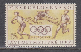 Czechoslovakia 1956 - Summer Olympic Games, Melbourne, Mi-Nr. 967, MNH** - Summer 1956: Melbourne