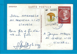 Zaire Carte Postale Nsele Naar Ndjili 27/12/1997 UNG - Cartas & Documentos