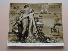 Cecile B. DeMille's " CLEOPATRA " With Claudette COLBERT, Warren WILLIAM, Henry WILCOXON ! - Fotos