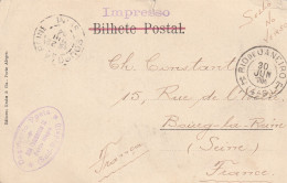 BRESIL CP 1904 RIO DE JANEIRO Pour La France IMPRESSO   Riachinho - Storia Postale