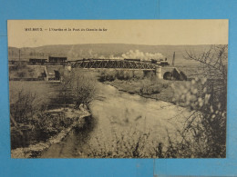 Melreux L'Ourthe Et Le Pont Du Chemin De Fer (train) - Hotton