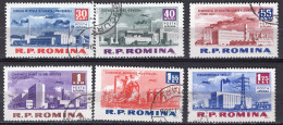 S2701 - ROMANIA ROUMANIE AERIENNE Yv N°167/72 - Oblitérés