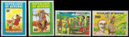 978/981** - Danseurs & Tambours / Dansers En Trommelaars / Tänzer Und Schlagzeuger - Intore - BURUNDI - Unused Stamps