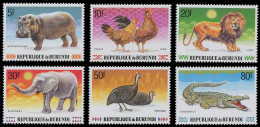 972/977** - Animaux D'Afrique / Afrikaanse Dieren / Afrikanische Tiere / African Animals - BURUNDI - Unused Stamps