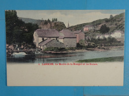 Laroche Le Moulin De La Rompré Et Les Ruines (colorisée) - La-Roche-en-Ardenne