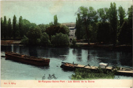 CPA St.Fargeau-Ponthierry Les Bords De La Seine FRANCE (1300999) - Saint Fargeau Ponthierry