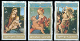 552/554** - Noël II / Kerstmis II / Weihnachten II / Christmas II - 1972 - BURUNDI - Quadri