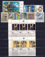 UNO Wien 1991 - Jahrgang Mit Nr. 110 - 124, Gestempelt / Used - Oblitérés