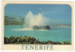 Delcampe - Tenerife - Lago Martiánez Y Teide - (Espana/Spain) - (Size: 16 X 11 Cm) - Tenerife