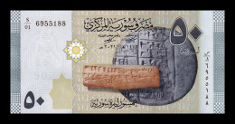 Siria Syria 50 Pounds 2021 Pick 112b New Date Sc Unc - Siria