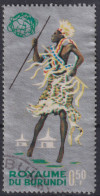 1965 Burundi, Mi:BI 183, Sn:BI 88a, Yt:BI 154,Burundi-Tänzer, Weltausstellung, New York - Oblitérés