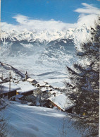 LE VILLAGE DE VEYSONNAZ . VALAIS . EN HIVER . SUISSE - Veysonnaz