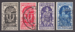 Italy Kingdom 1934 Sassone#350-353 Mi#463-466 Used - Oblitérés